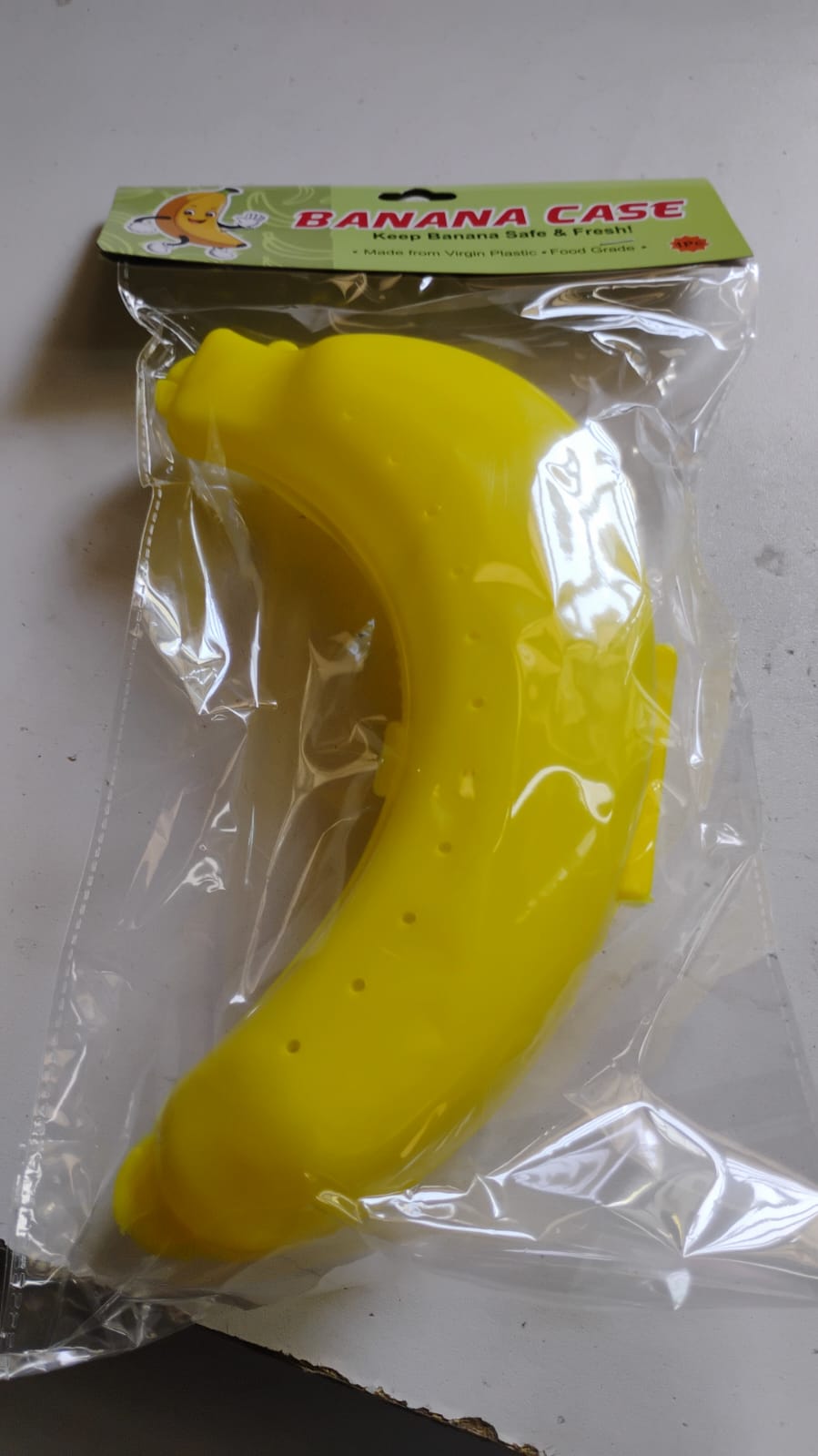 Banana Case Lunch Box Yellow (2 Pc)
