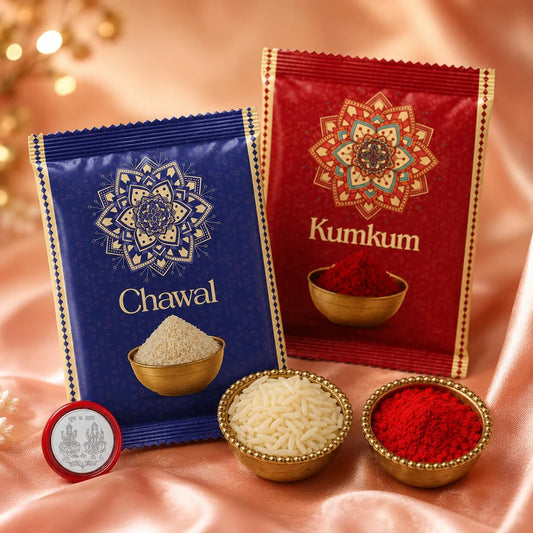 Rakhi Combo for Brother Chakra Design with Chocolate Gift Set
