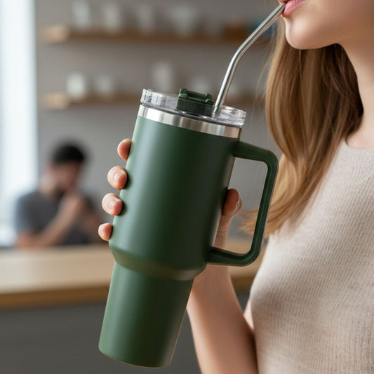 Extra Large Insulated Travel Mug - feature