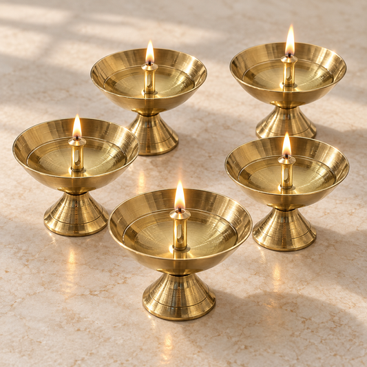 Brass Diya Design3