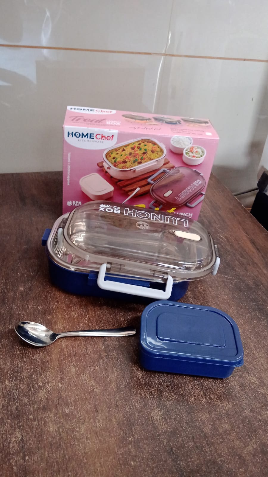 Home Chef Premium Airtight Steel Lunch Box