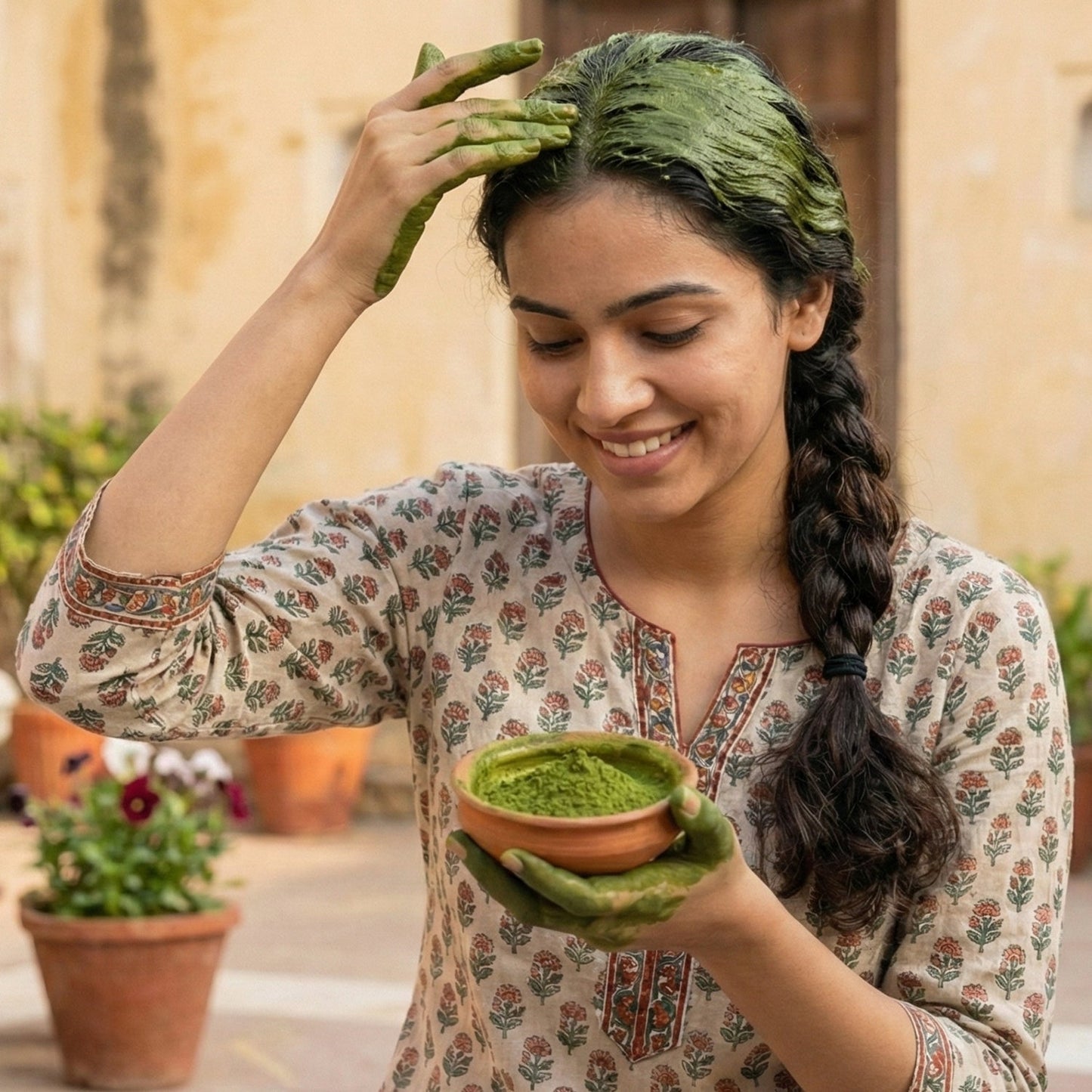 Natural Indigo Powder for Traditional Hair Care 80 Gm