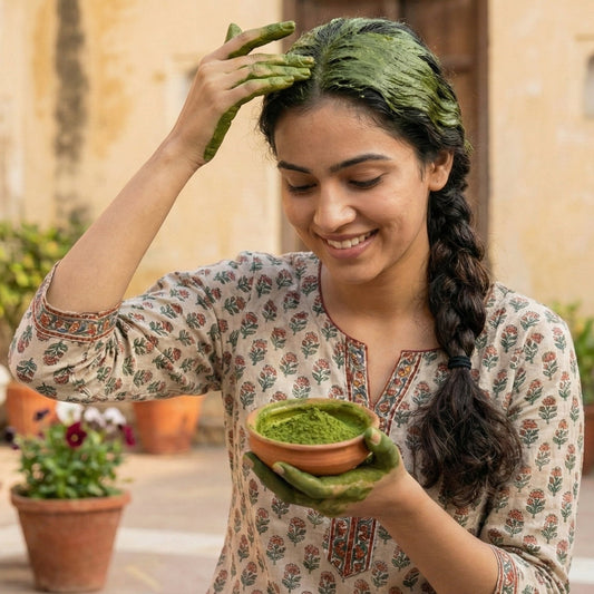 Natural Indigo Powder for Traditional Hair Care 80 Gm
