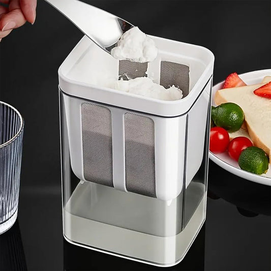 2-in-1 Multifunctional Yogurt Strainer & Storage Container