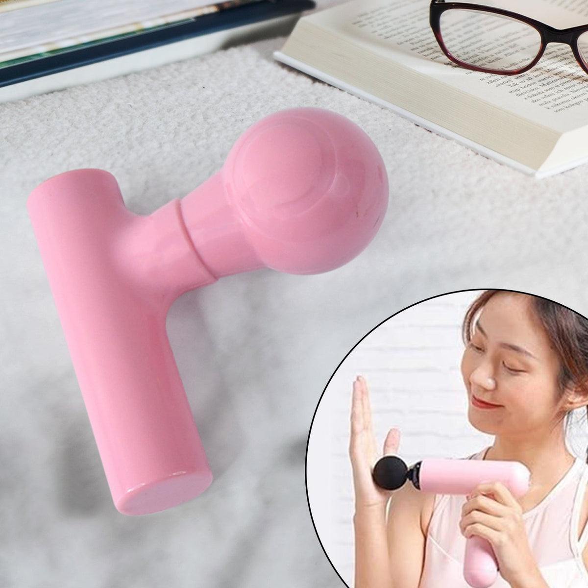 Black Mini Pocket Size Massager