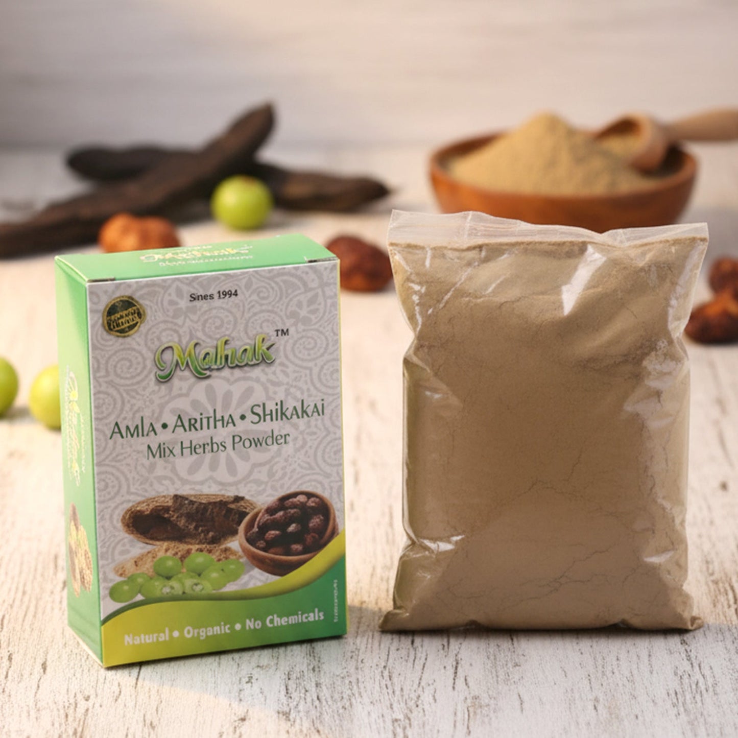 Traditional Mixed Herbs Powder 80 Gm