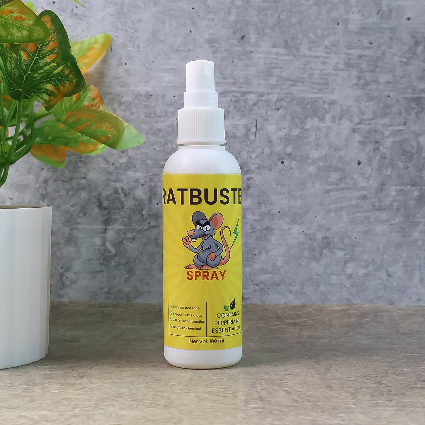 Herbal Rat Repellent Spray (Pack of 2)