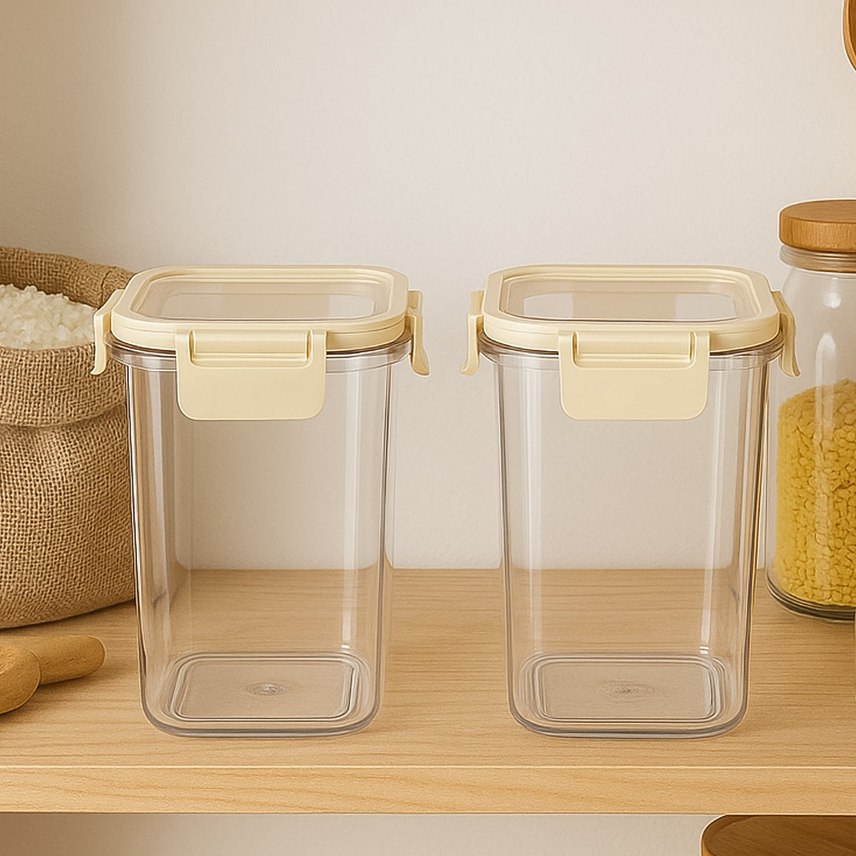 Apex Press N' Lock Airtight Storage Container Set