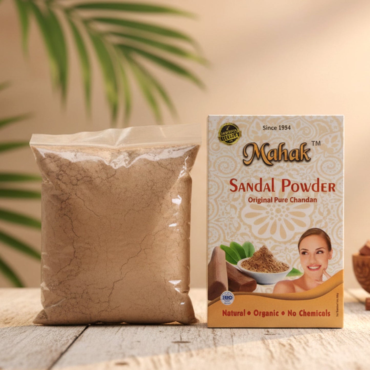 Natural Sandal Powder for Traditional Skincare 50Gm