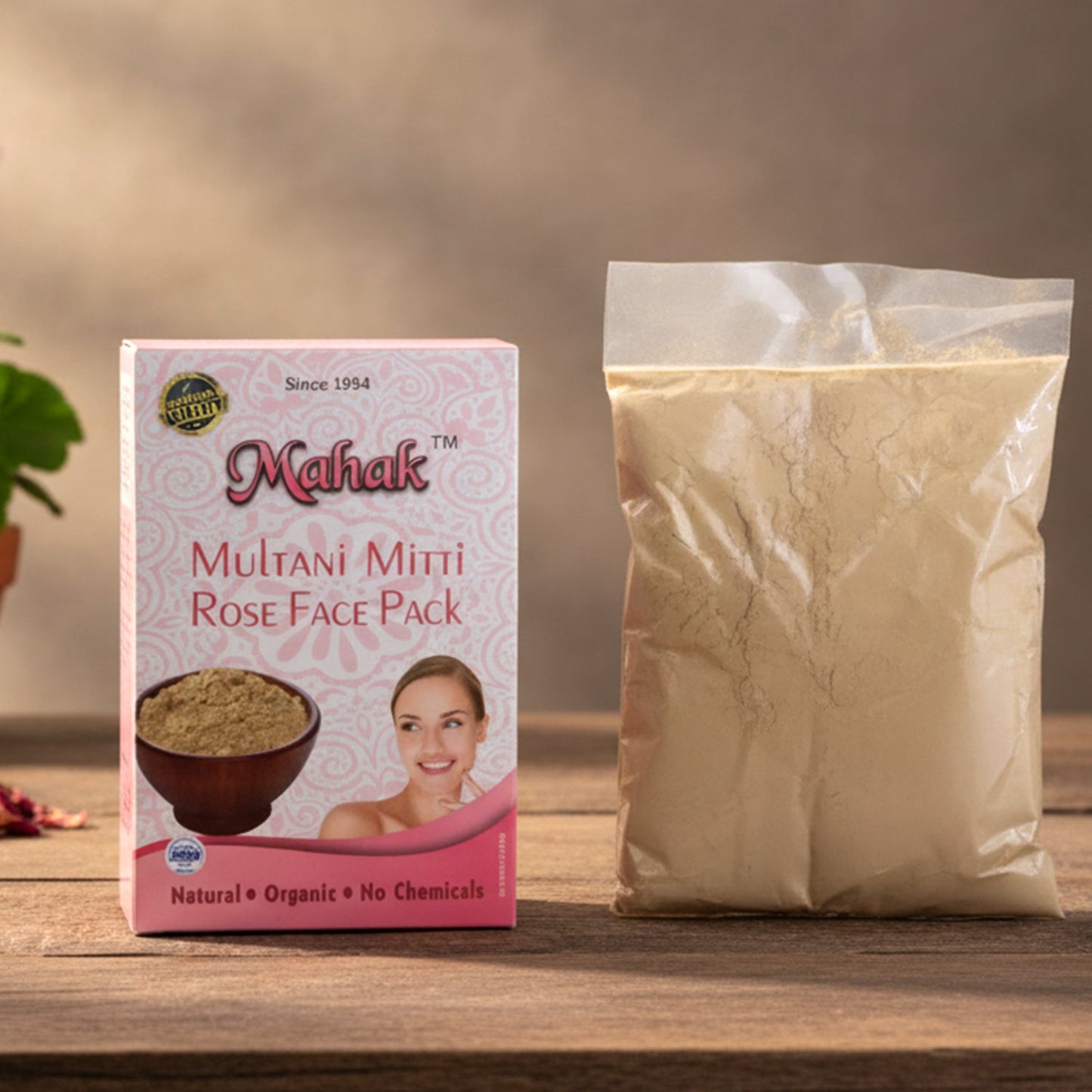 Herbal Multani Mitti & Rose Based Face Pack 80Gm