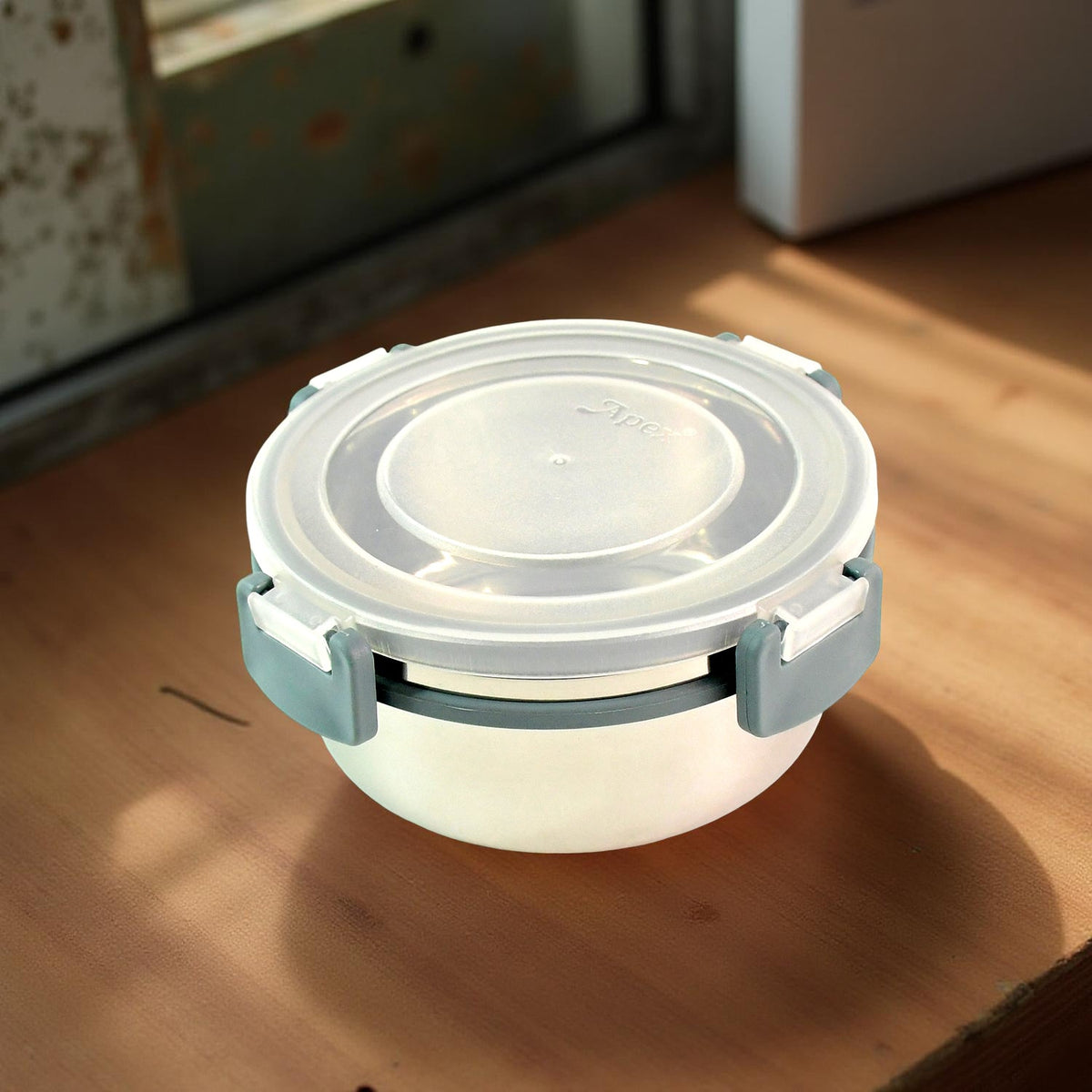 Apex Round Airtight Food Storage Container Approx 500 ml (2 Pc)