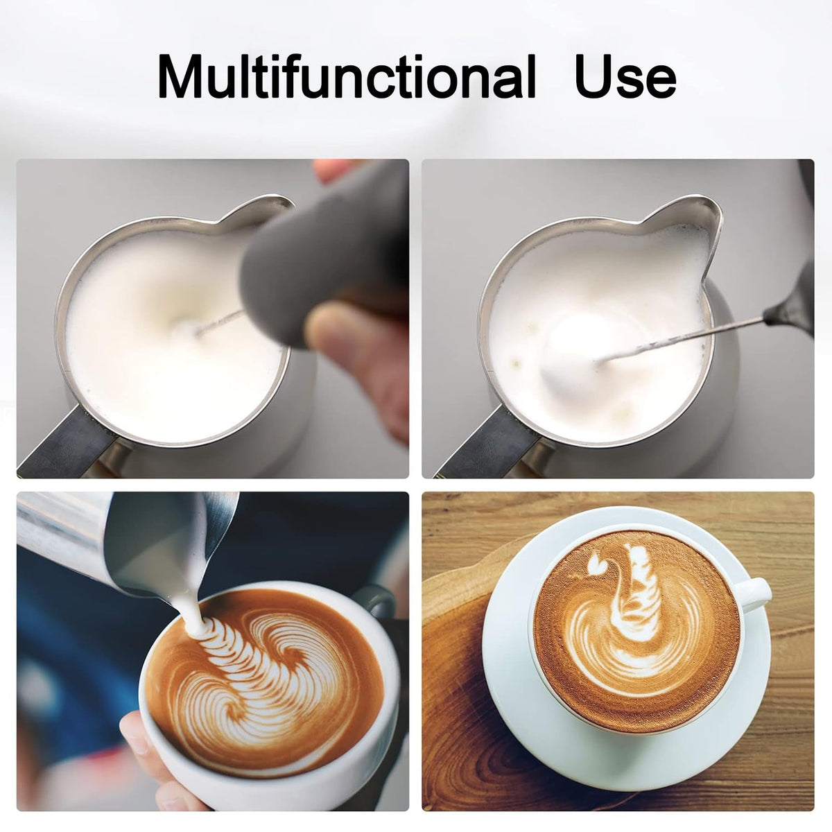 Latte Lux Stainless Milk Frother