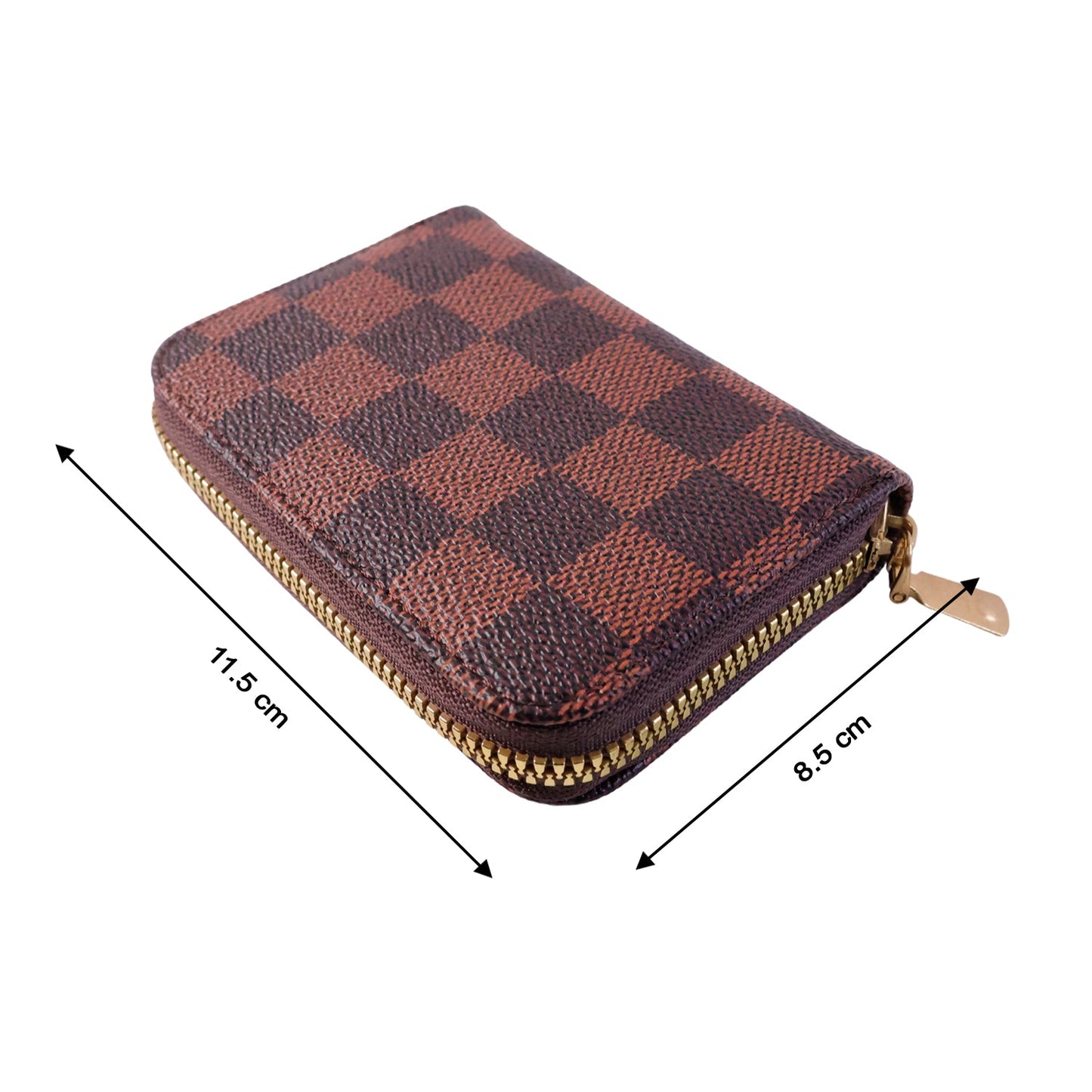 Zip Card Holder Wallet Multi Card Organizer Case (1 Pc)