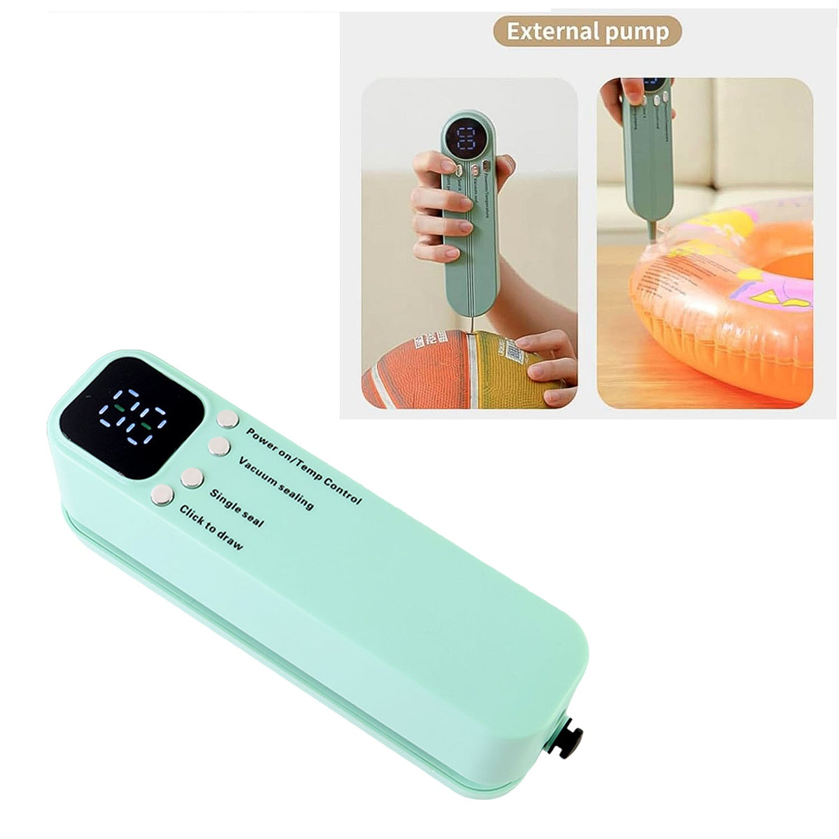 Rechargeable Electric Vacuum Sealer Machine