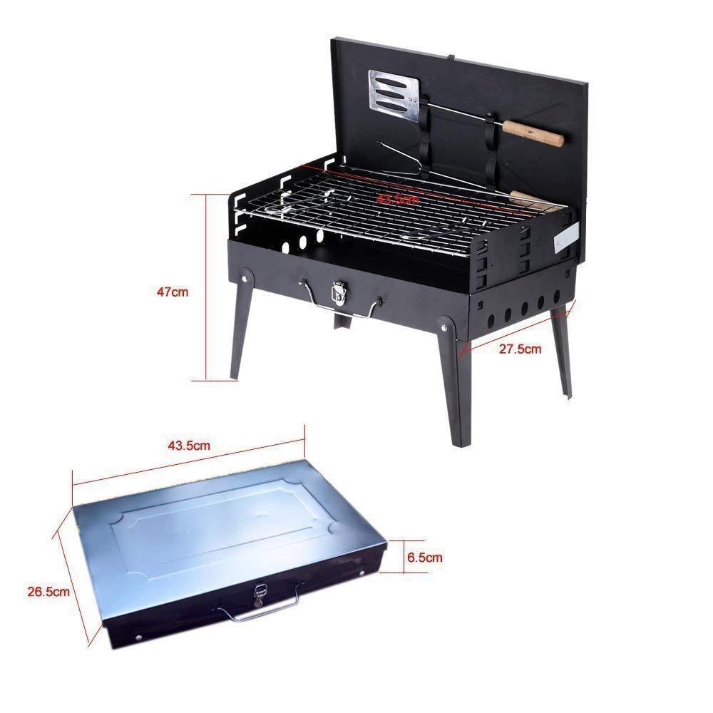 Briefcase Barbecue Grill Toaster