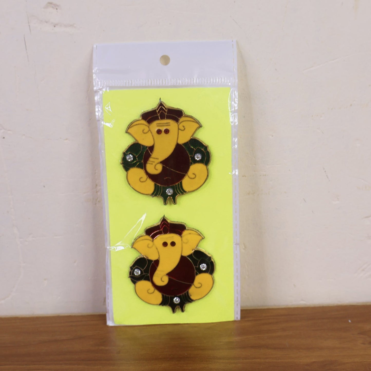 Decorative Lord Ganesha Wall Hanging Stickers (4 Pc)