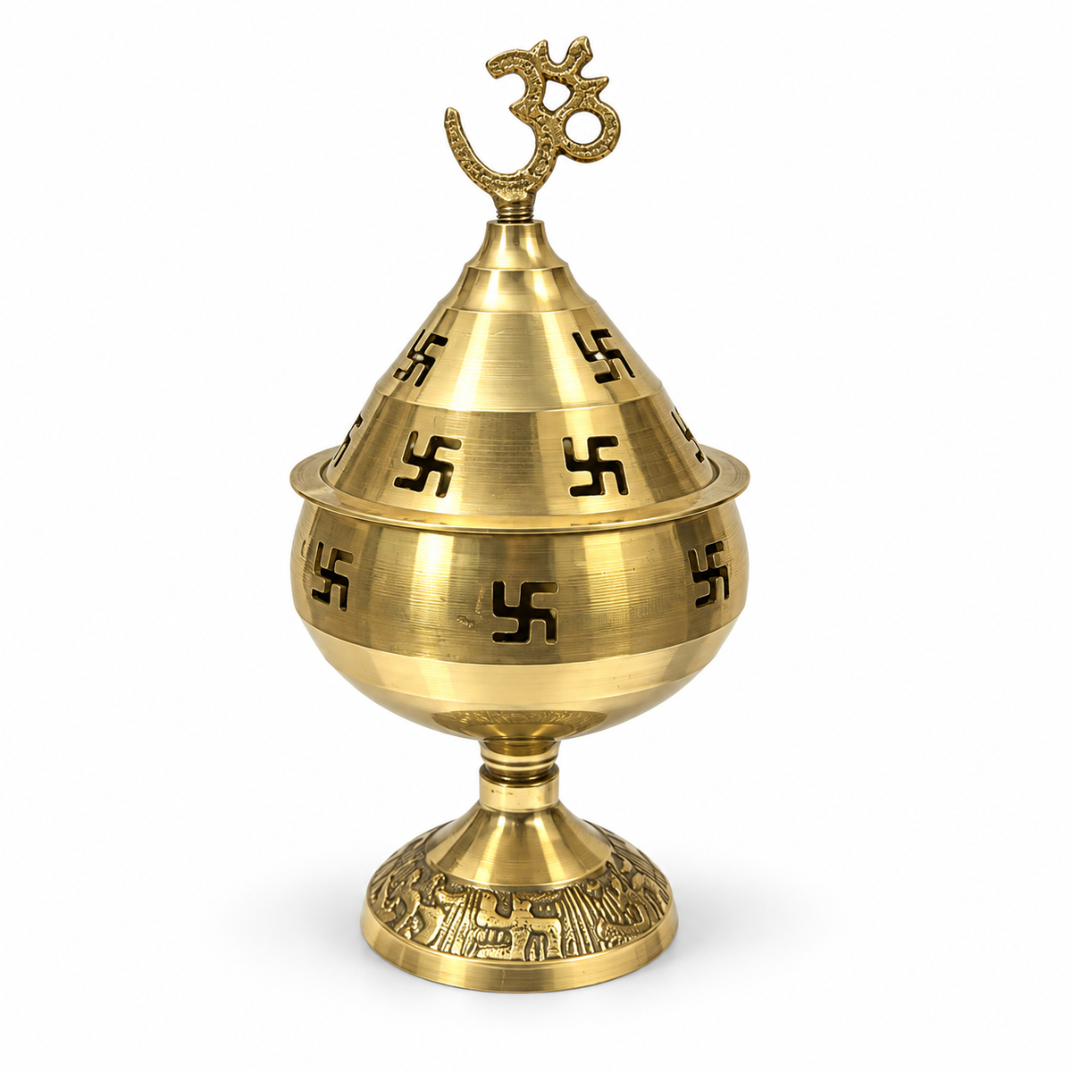 Akhand Diya for Puja in Brass (1 Pc)