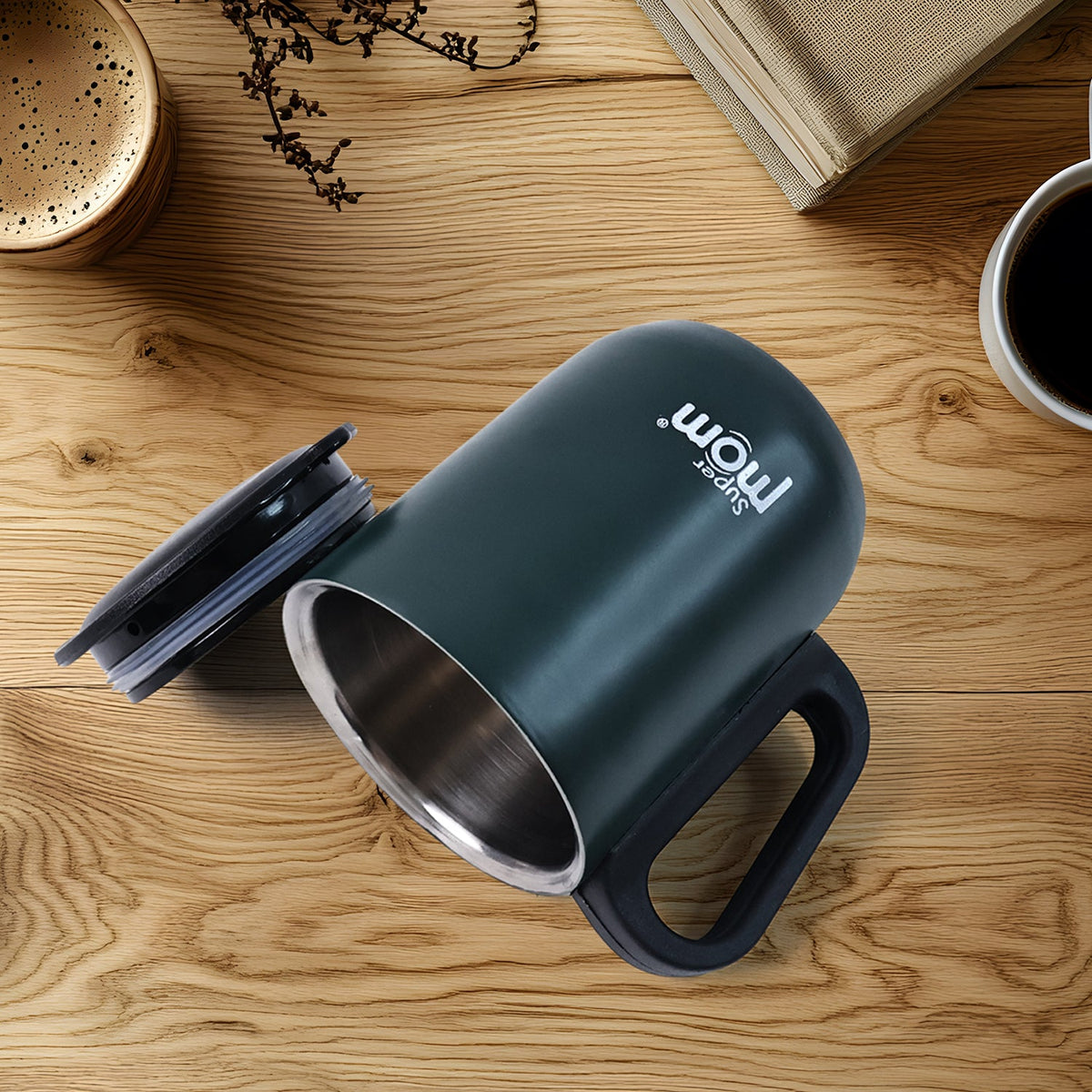 Metallic Travel Insulated Mug