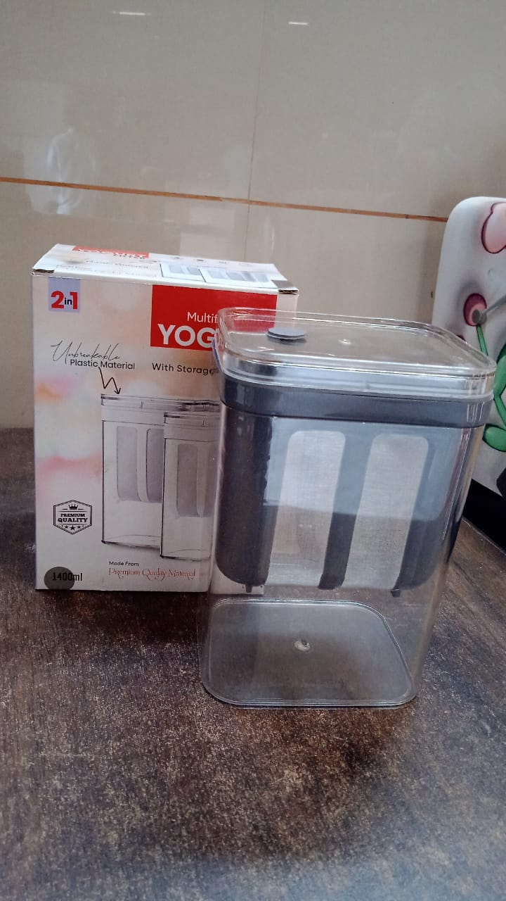 2-in-1 Multifunctional Yogurt Strainer & Storage Container